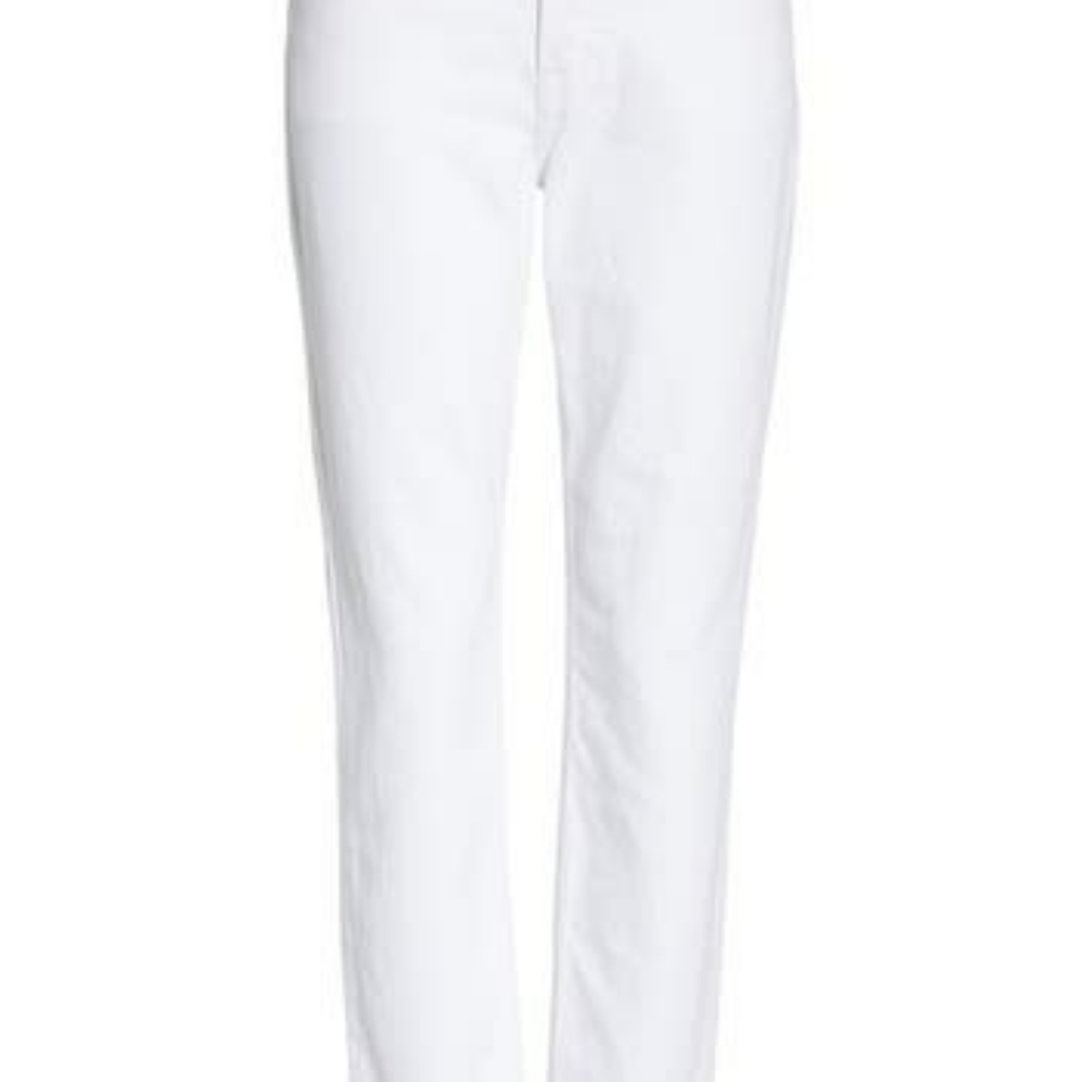 Grlfrnd White Karolina Flag Jeans 26 - Picture 8 of 9